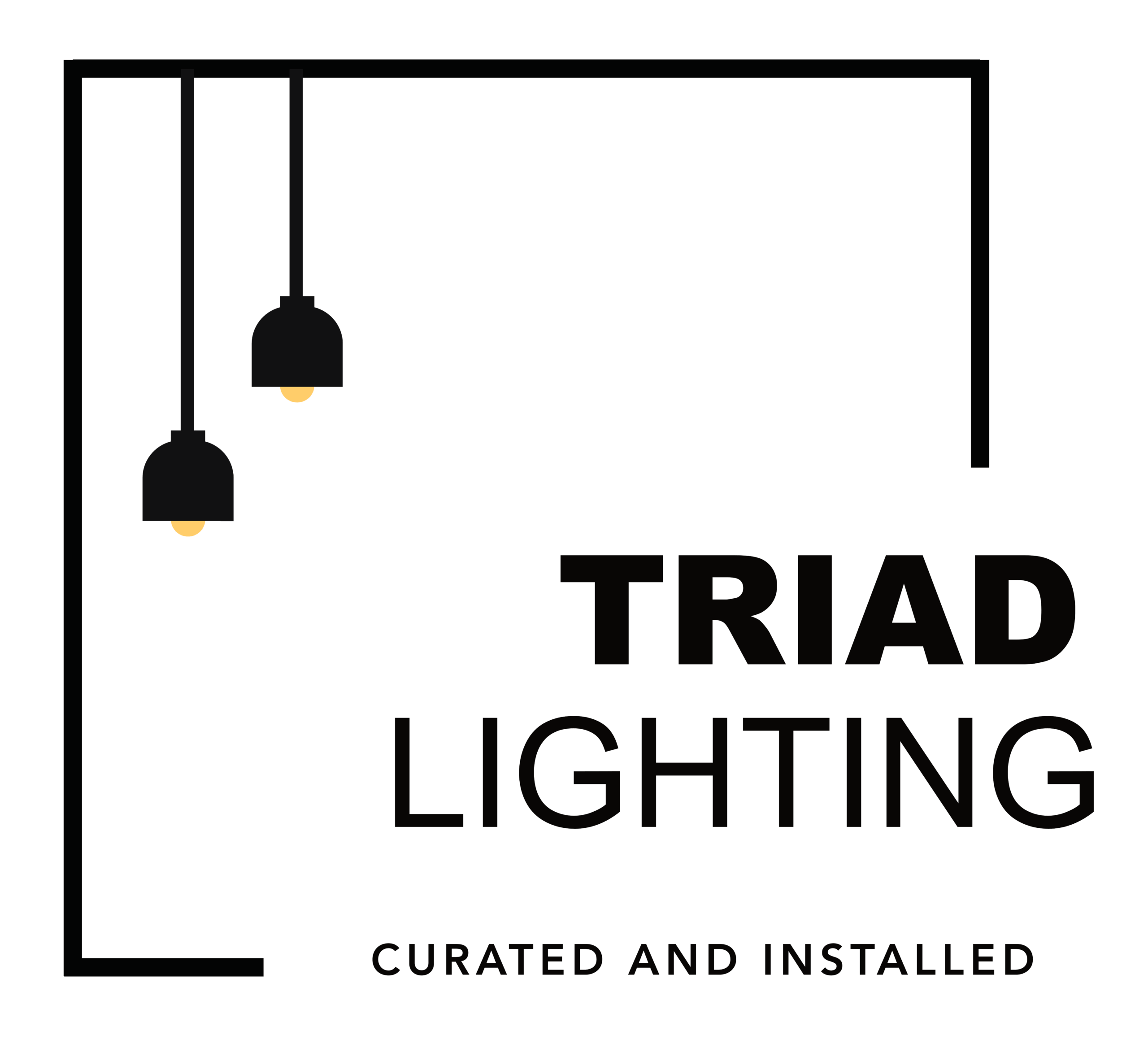Triad Lighting Logo for Coming Soon Page
